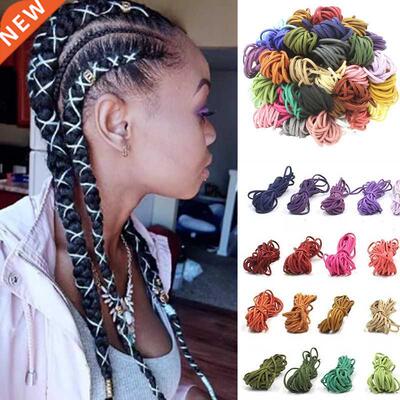 Korean Suede Hair Ties National Customs Hip Hop Reggae Braid