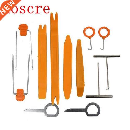 12 Pcs Car Door Plank And Dvd Navigation Audio Disassembling