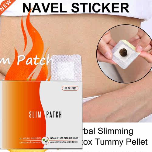 Herbal Slimming Belly Button Stickers Body Shaping Belly But