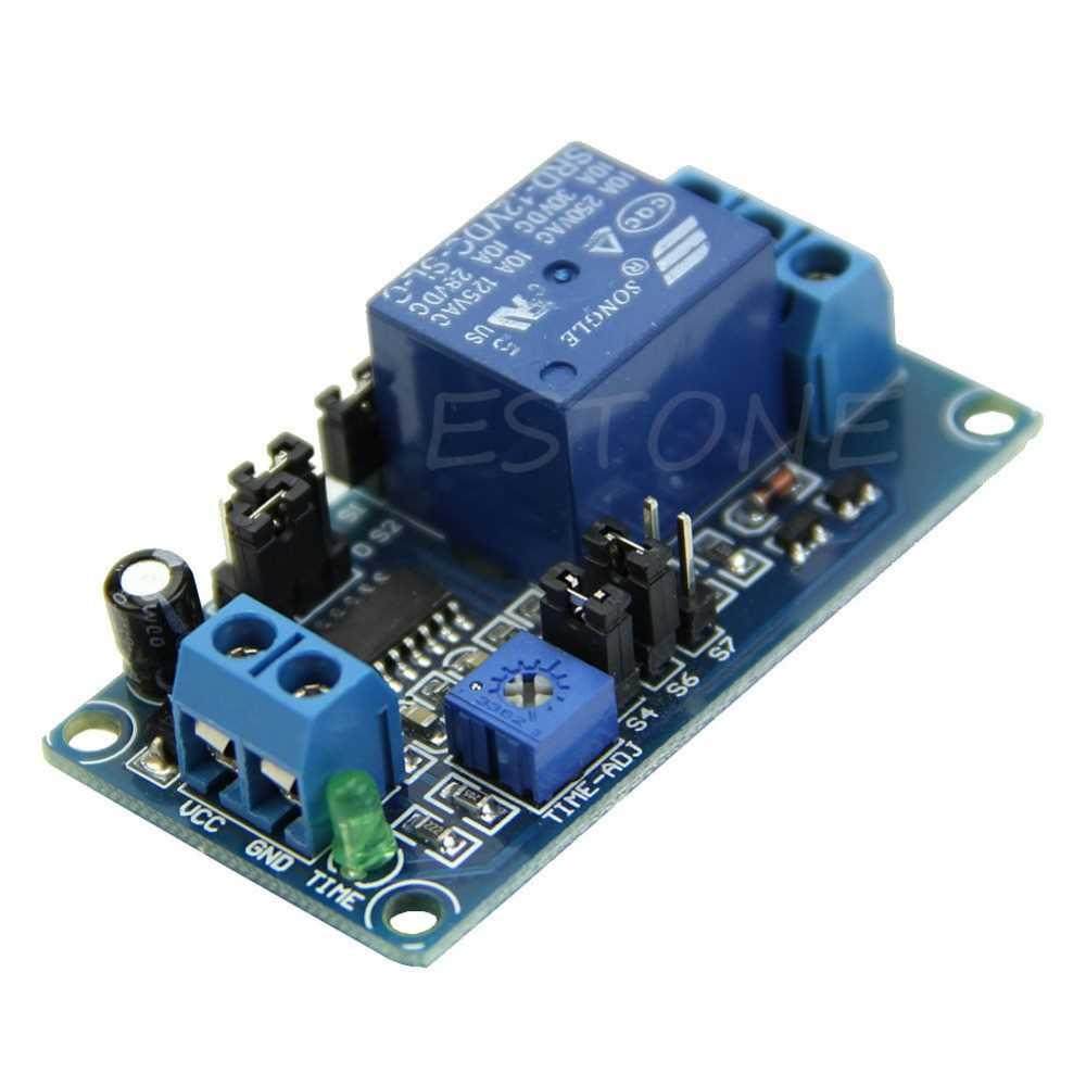 Free shipping DC 12V Delay Relay Delay with Timer Turn on De