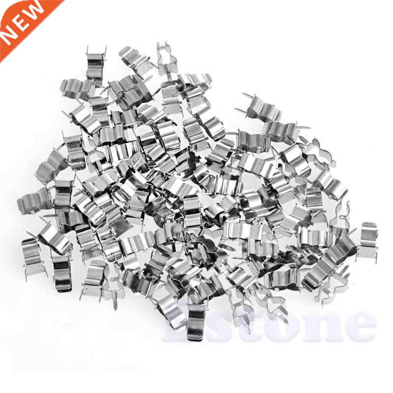 100Pcs 5*20mm Fuse Holder Clips Glass Quick Fast Blow Fuses