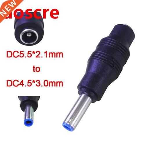 1Pcs raight New DC4.5*3.0mm Male to DC5.5*2.1mm Female Lap