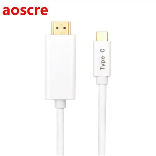 USB C Video Cable USB C to HDMI-Compatible 2.0 Cable 4K@30Hz