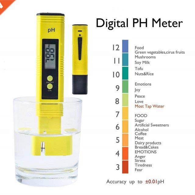 Digital LCD PH Meter Pen of Tester Accuracy 0.01 Aquarium Po