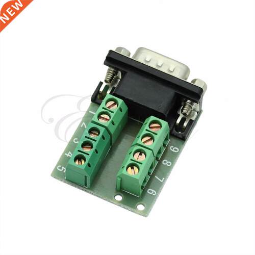 Serial to Terminal DB9 Male Adapter Connector Signals Termin