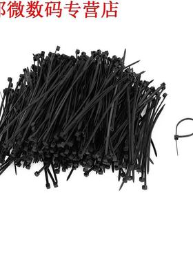 1000pcs Nylon Sluiting Verpakking Elektrische Kabel Tie 10 c