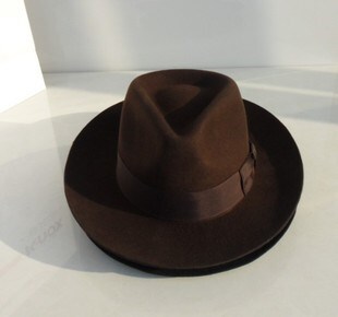 Wool Fedora Hat Unisex Felt Fedoras Hats Adult Fashion Trilb
