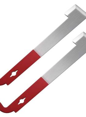 2 Pack Stainless Steel Beekeeping Hive Tool J Hook Bee Frame
