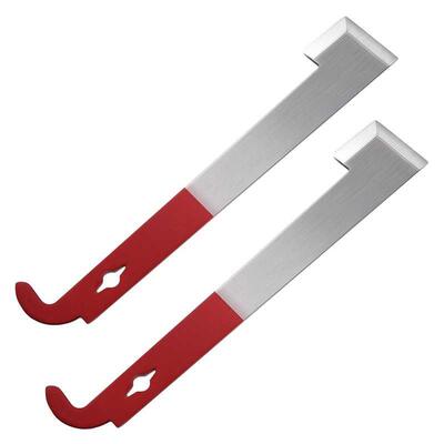 2 Pack Stainless Steel Beekeeping Hive Tool J Hook Bee Frame