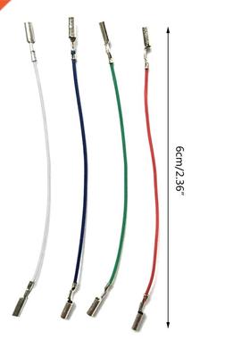 3/4PCS Universal Cartridge Phono Cable Leads Header Wires fo
