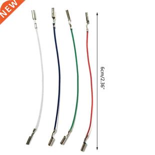 3/4PCS Universal Cartridge Phono Cable Leads Header Wires fo
