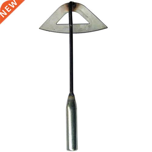 Steel Hardened Hollow Hoe Handheld Weedng Rake Plantng Veg
