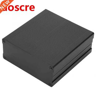Black Metal Aluminum Case Waterproof Junction Box DIY Electr