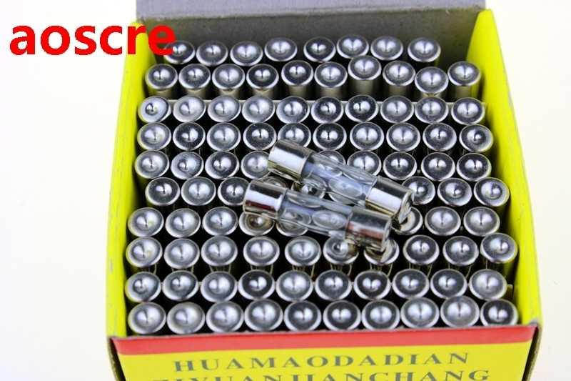 100PCS FUSE 7A 250V 7A/250V 5*20 5X20 5MM * 20MM Glass insur