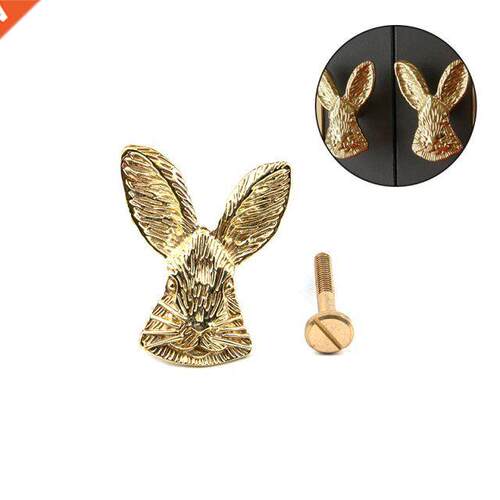 Rabbit Shape Brass Furniture Handle Door Knobs Handles for C