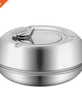 Ashtray Stainless Steel Simple Modern Outdoor Cigarettes Tra
