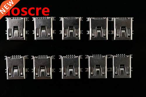 10pcs/lot Short body patch Mn 5P USB socket Mn USB nter