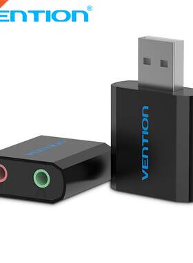 Vention Mini USB Sound Card Audio Card USB To 3.5mm Femal E