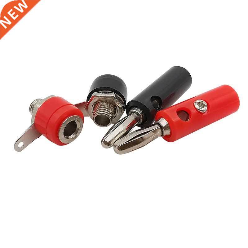 2Pair Male Female 4mm Banana Plug Socket Connector Banana Pi
