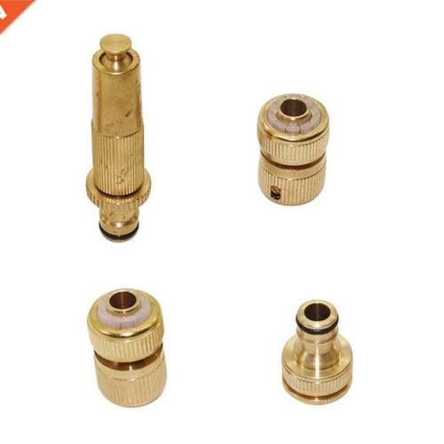 Garden Hose Water Tap Fittings Brass Connector Car wash Quic