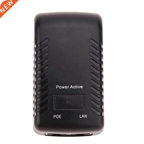 48V 0.5A 24W Plug for POE Injector Ethernet Adapter Surveill