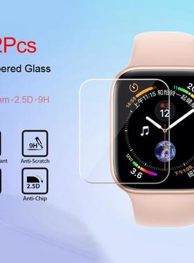 2Pcs Tempered Glass Ant-Scratch Protectve Flm for Apple W