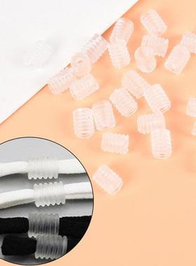 25PCS/50PCS/100PCS Adjustment Slcone Plug Ear Rope Ant-sl