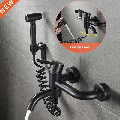 Black Toilet Portable Bidet Shower head Handheld Bidet spra