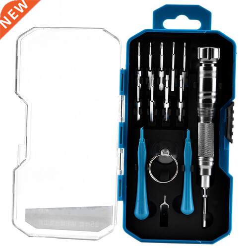 15Pcs Precision Screwdrivers Bit Set Repair Tool Kits for Mo