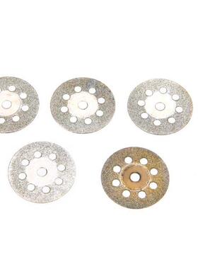 6pcs Silver Diamond Coating Cut Off Wheel Disc 22mm + Mandre