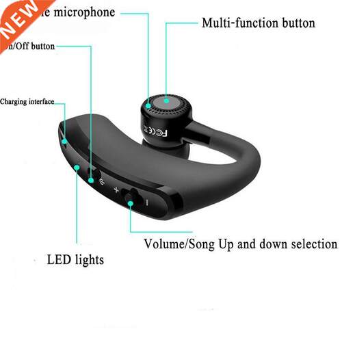 Fast Charging V9 Earphone Handsfree Business Bluetooth Head