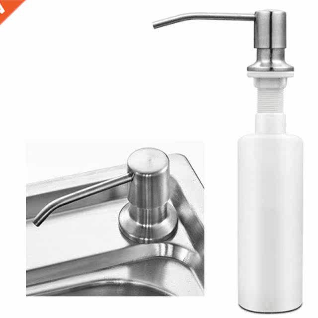 New 300ml Bathroom Faucet Sink Soap Dispenser Liquid Soap Lo