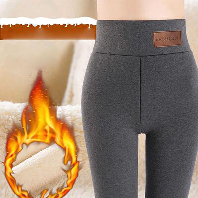 Winter Women Warm Leggings High Waist Large Size Thick Fleec
