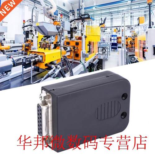 2Pcs DB15-M1-01 Nut Type Female Serial Connector to Terminal