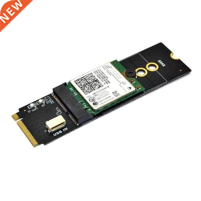 M.2 Wifi Adapter M.2 M Key to A+E Key Slot Wifi Bluetooth Ca