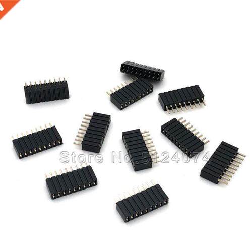 20pcs/lot Single row 9pin female pin spacing 1.27mm row pin