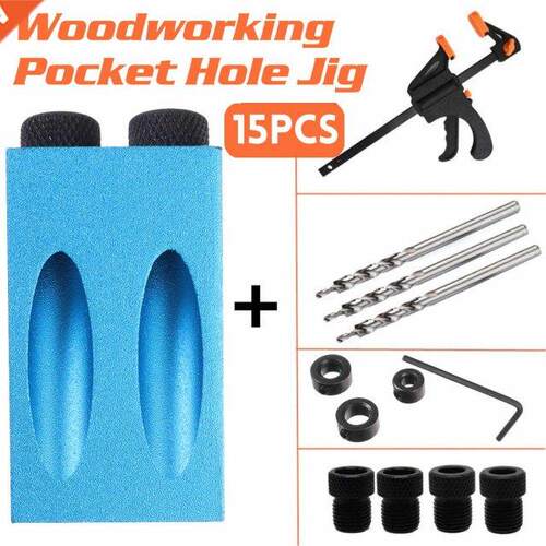 Woodworking Oblique Hole Locator Drill Bits DIY Carpentry To