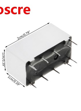 5V Coil Bistable Latching Relay DPDT 2A 30VDC 1A 125VAC HFD2