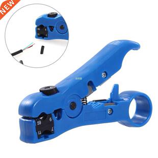 Blue Rotary Coax Cable Wire Cutter Stripping Tool RG-59 RG-6