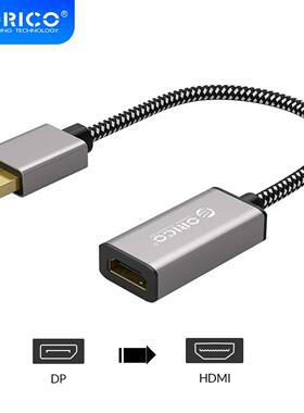 ORICO Nylon Braided 15 cm Display Port Cable Adapter DP DVI