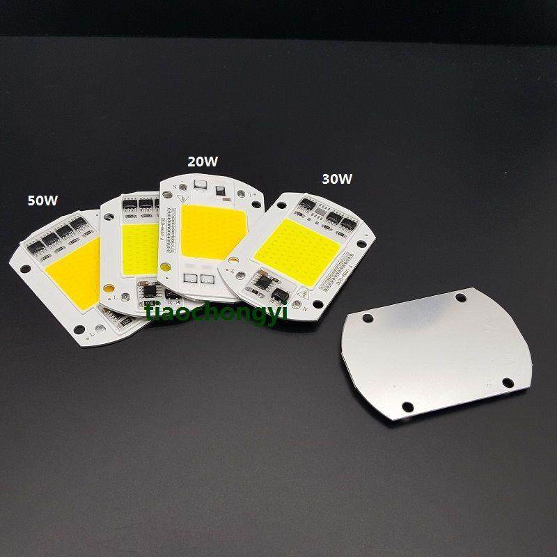 5pcs 20W 0W 50W white wram white LED Floodlight COB Chip 2