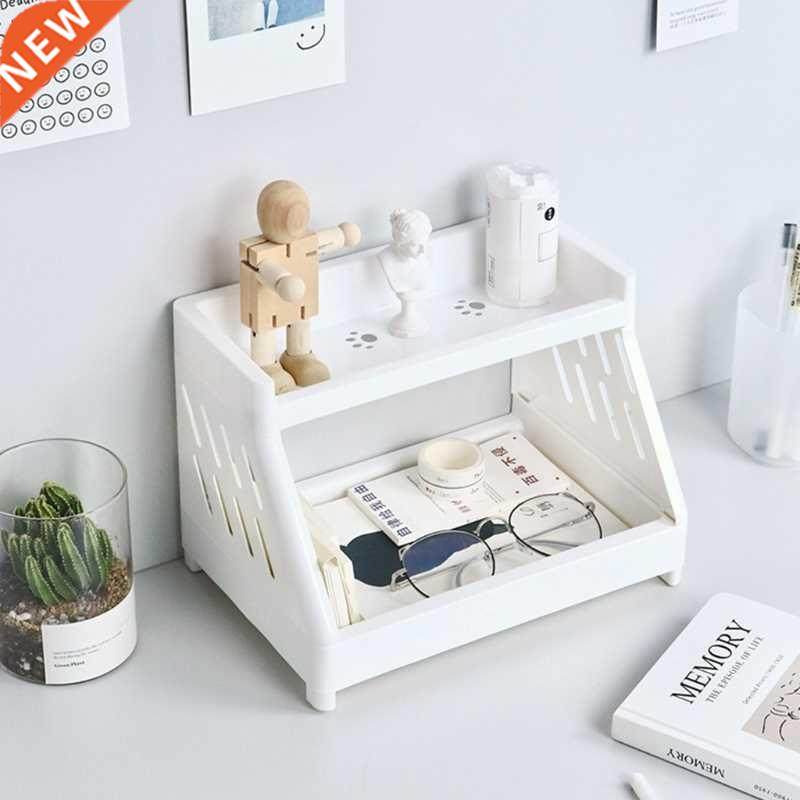 Multifunctional Double-layer Storage Shelf for Kitchen Craft