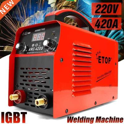Efficient 220V DC Inverter ARC Welders 0 420A Handheld IGBT