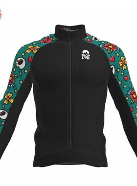 Slopline Men Winter Jacket Cycling Jersey Road MTB Fleece Fl