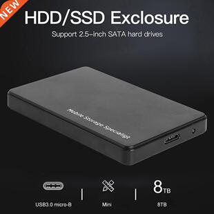 2.5 inch External HDD SSD Case USB3.0 to SATA Mobile Hard Di