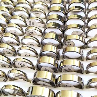 Classic Silver Quality lots 316 Ring 30pcs and ulk Wedding