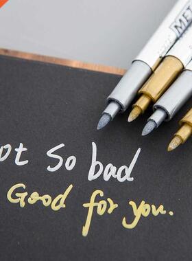 1pc Metallic Color Waterproof Permanent Oil Marker Pen For
