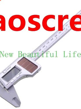 New Solar Power Digital Caliper 150mm 6