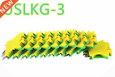 10pcs USLKG-3 Earthing terminal Wiring row Terminal blocks