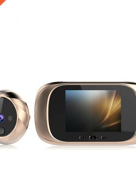 Digital LCD 2.8inch Video Doorbell Peephole Viewer Door Eye